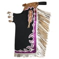 thumbnail image 1 of Hilason Handmade Genuine Leather Chaps Adult Handtooled Rodeo Bull Riding, 1 of 6