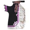 thumbnail image 1 of Hilason Handmade Genuine Leather Chaps Adult Handtooled Rodeo Bull Riding, 1 of 6