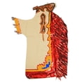 thumbnail image 1 of Hilason Handmade Genuine Leather Chaps Adult Handtooled Rodeo Bull Riding, 1 of 6