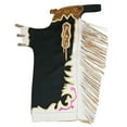 thumbnail image 1 of Hilason Handmade Genuine Leather Chaps Adult Handtooled Rodeo Bull Riding, 1 of 6