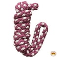 thumbnail image 1 of Hilason Horse Riding Poly Lead Rope Brown Tan 1/4" X 8 Ft., 1 of 5