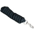 thumbnail image 1 of Hilason Horse Riding Poly Lead Rope W/ Trigger Snap Black 1/4" X 9 Ft., 1 of 5