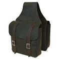 thumbnail image 1 of Hilason Leather Chap Leather Horse Saddle Bag For Trail, 1 of 5
