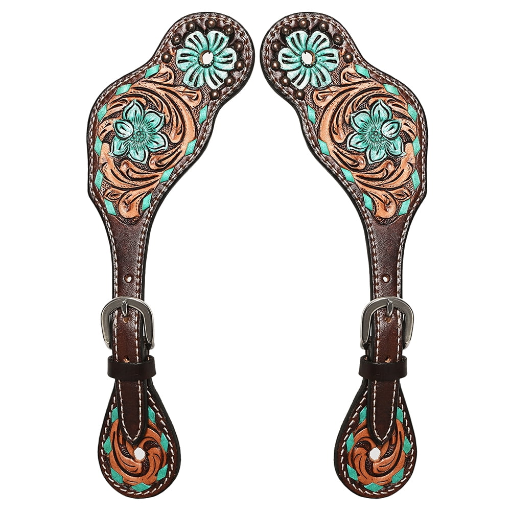 HILASON Western Style Hommes et Femmes Spur Straps Haiti
