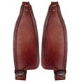 thumbnail image 1 of Hilason Leather Saddle Replacement Fender Pair With Hobble Straps Adult, 1 of 3