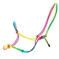 thumbnail image 1 of Hilason Rainbow Rope Tied Horse Halter Tie Dye Colored Cowboy Style, 1 of 2