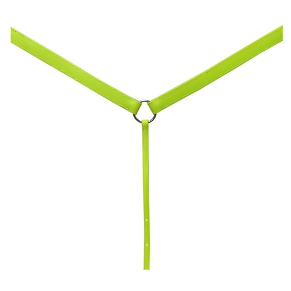 HILASON Western Horse Biothane Leather Breast Collar Tack Lime Green