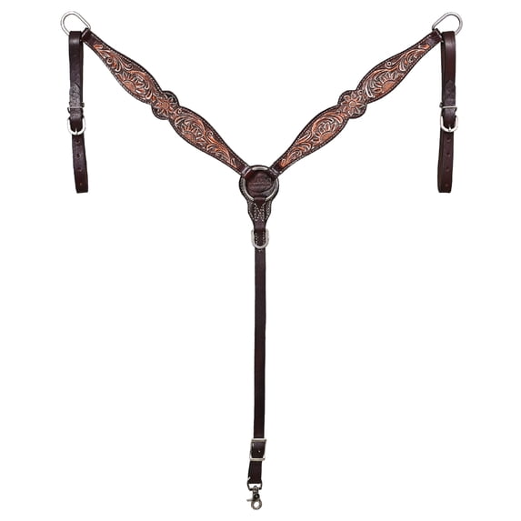 Hilason Western Horse Breast Collar Tack American Leather