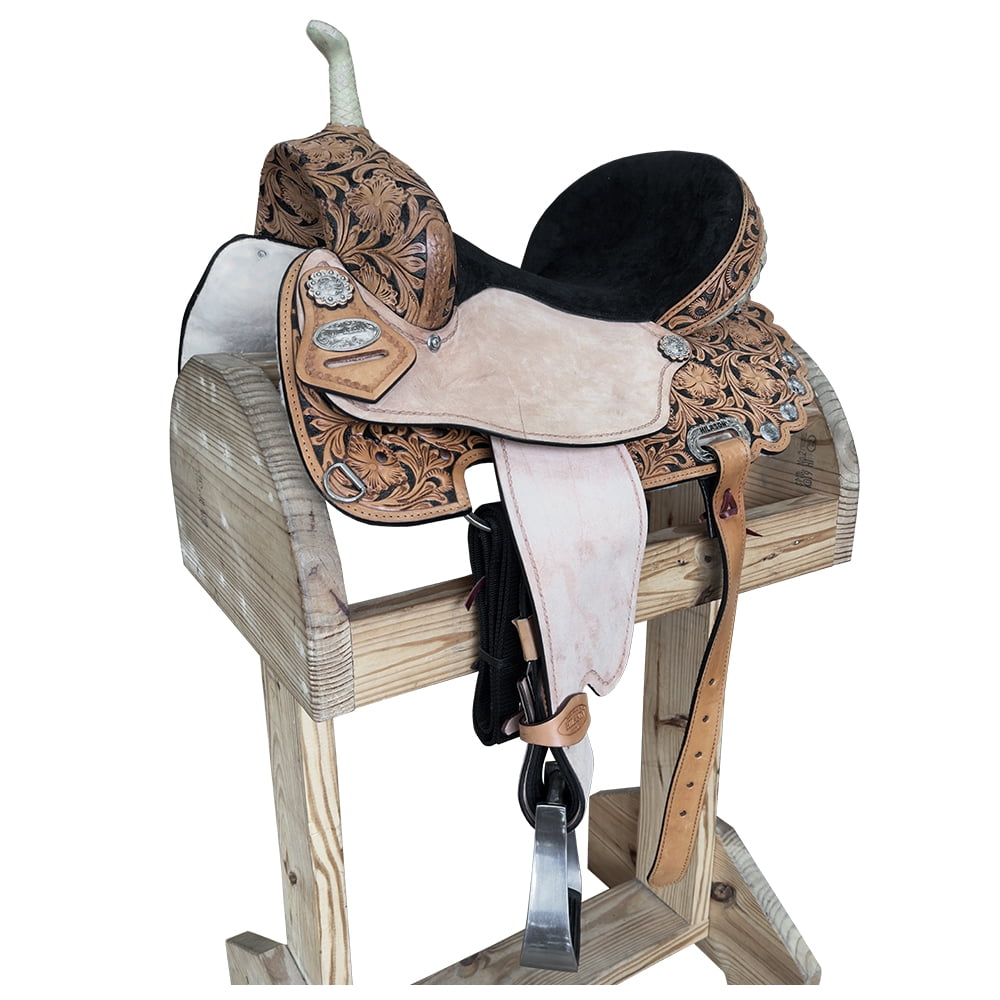 SAC DE SELLE de cheval de sculpture Western Trail Tooling