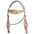 thumbnail image 1 of Hilason Western Horse Leather Headstall Tan, 1 of 2
