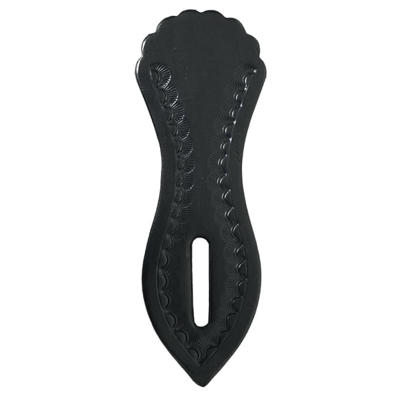 Hilason Western Horse Saddle Repair cinch Genuine Leather Girth Holder black