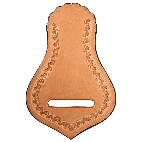 Hilason Western Horse Saddle Repair cinch Genuine Leather Girth Holder tan