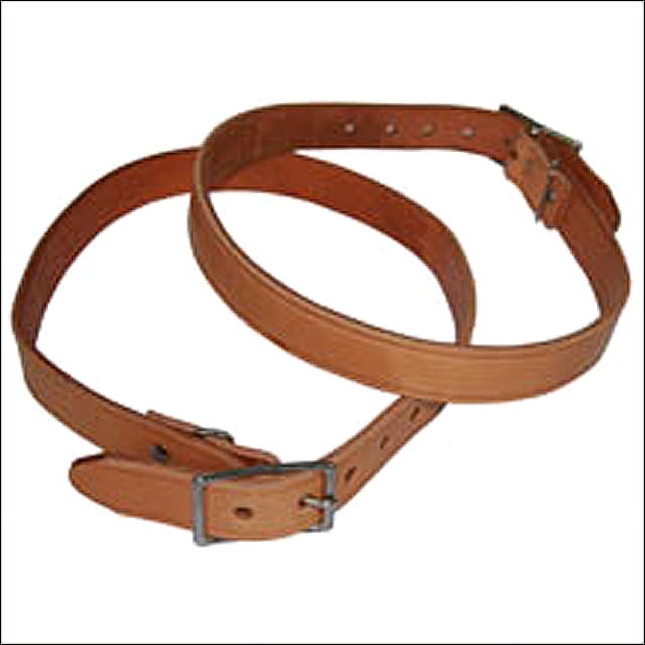 Hilason Western Leather Horse Breast Collar Tugs W/ 1" Wide 26" Length
