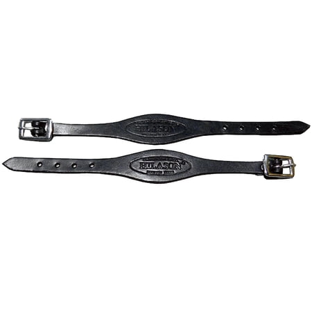 Hilason Western Leather Tack Horse Saddle Stirrup Fender Hobble Straps Black