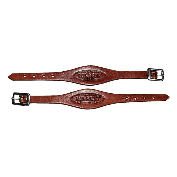 Hilason Western Leather Tack Horse Saddle Stirrup Fender Hobble Straps Brown