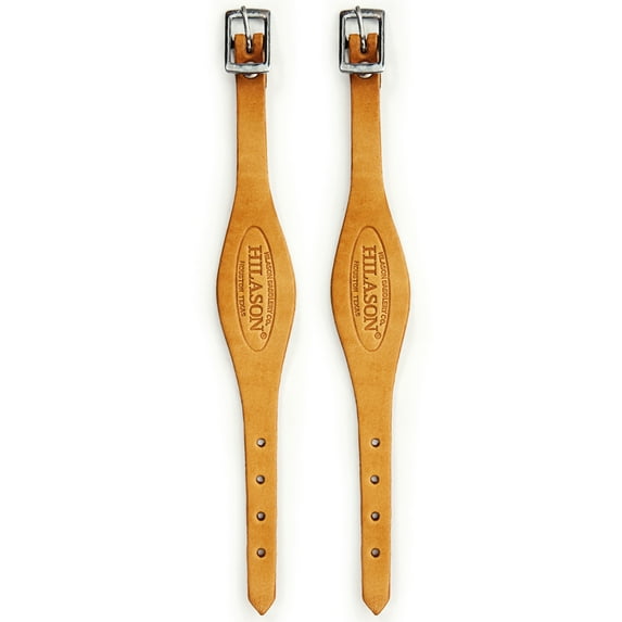 Hilason Western Leather Tack Horse Saddle Stirrup Fender Hobble Straps Tan