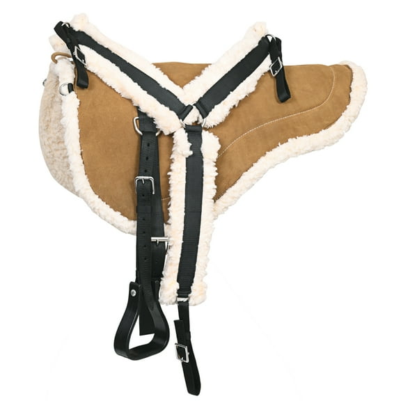 Hilason Western Regular Size Bareback Pad, Breast Collar & Girth