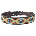 thumbnail image 1 of Hilason Western Style Heavy Duty Beaded American Leather Pet Dog Collar, 1 of 3
