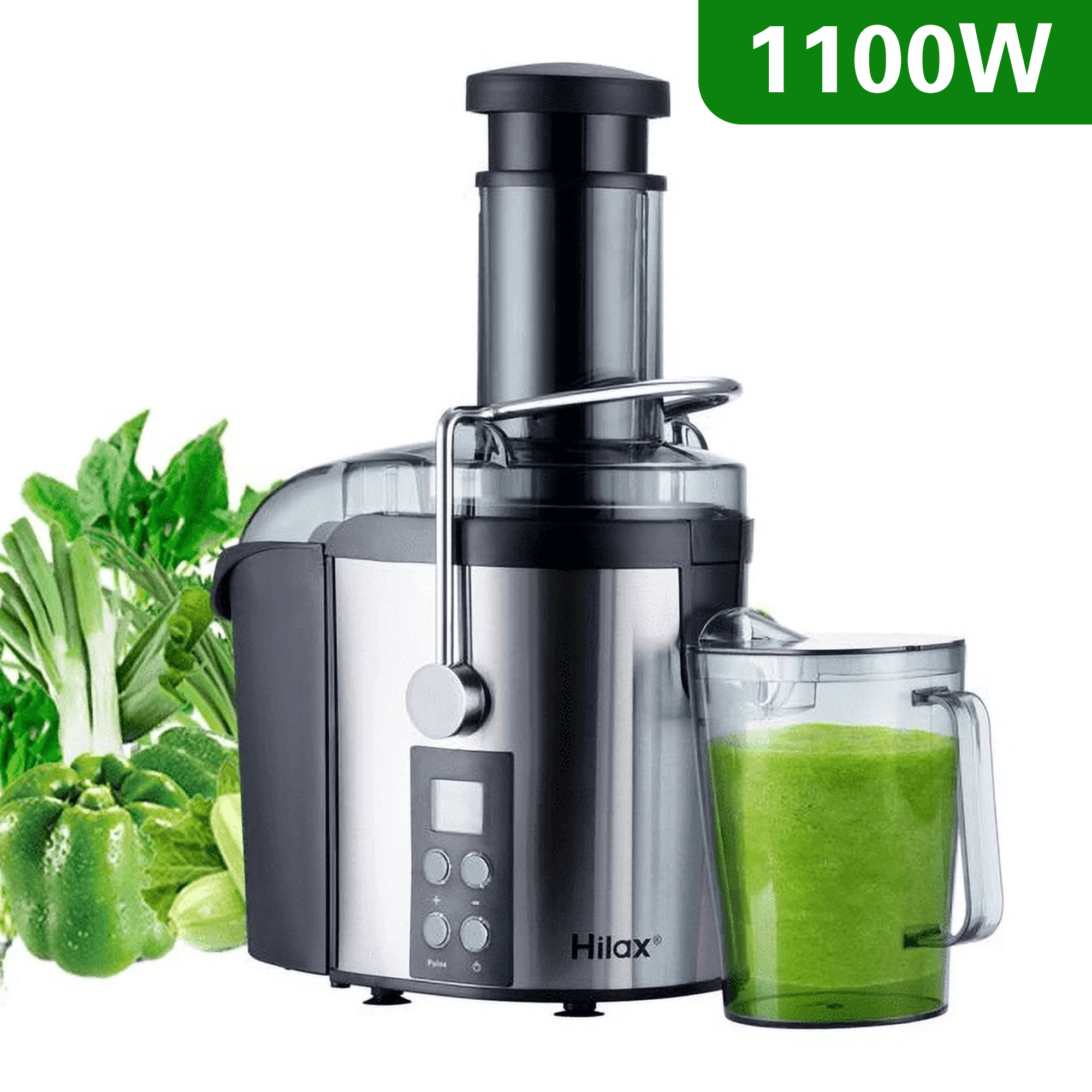 600W 3 Speeds Juicer Machines Vegetable and Fruit, Regenerate Centrifugal  Juice Extractor with Wide Mouth 3” Feed Chute, Easy to Clean, BPA-Free