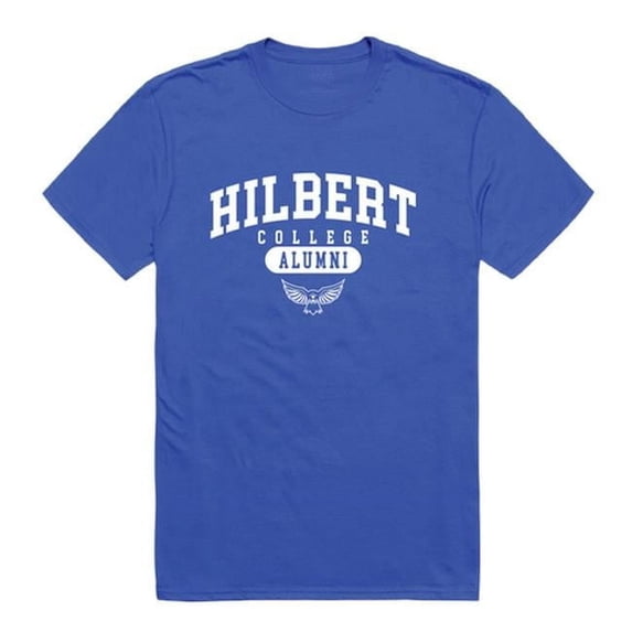 Hilbert College Hawks Alumni T-Shirt, Royal - Small
