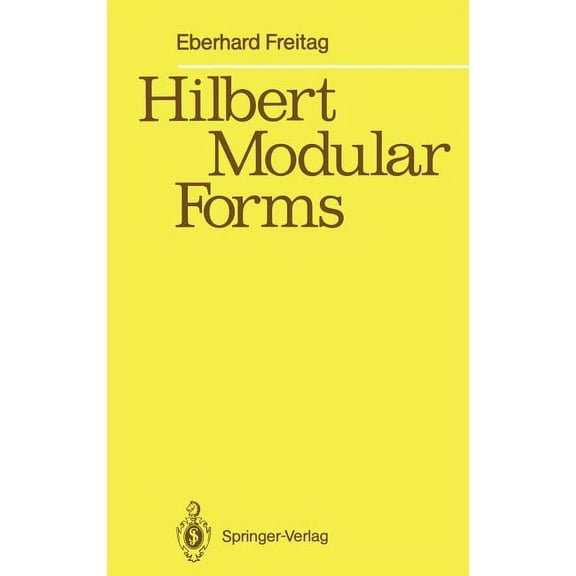 Hilbert Modular Forms, (Hardcover)