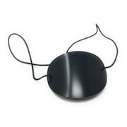 Hilco Eye Patch Adult Large Black Vinyl Strap Ophthalmic Injury First Aid Foam