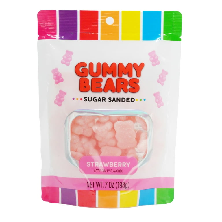 Sugar Party Small Sour Bears Gummy Candy 6 oz. Bag