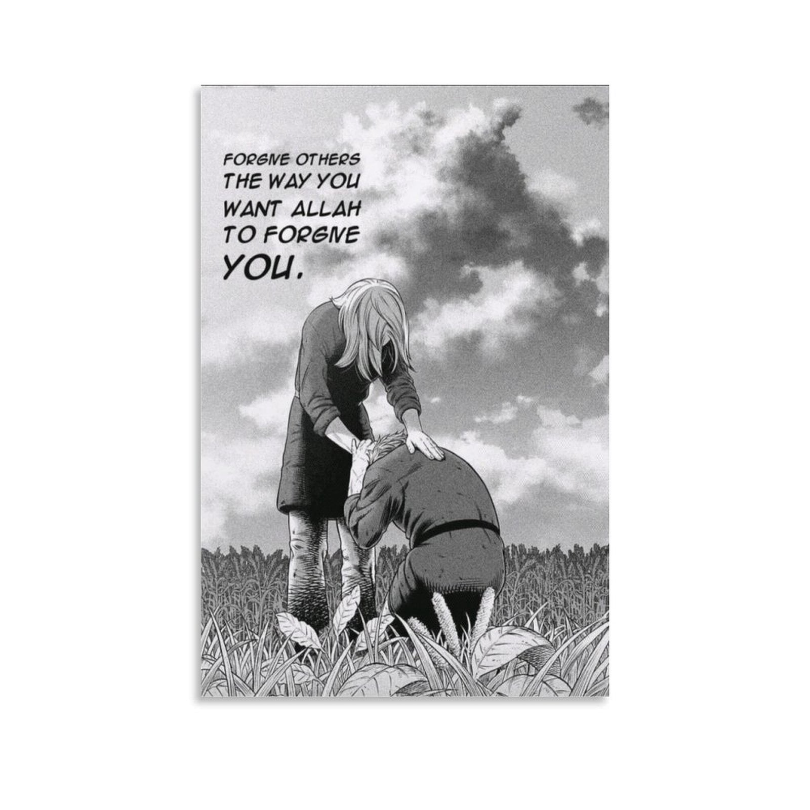 Hild Forgives Thorfinn Vinland Saga Poster Canvas Wall Art Poster