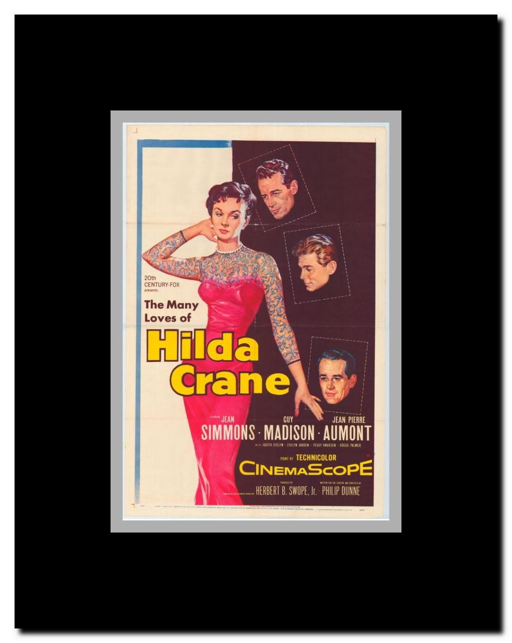 Hilda Crane Framed Movie Poster
