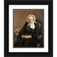 thumbnail image 1 of Hilda Lindgren 12x14 Black Ornate Wood Framed Double Matted Museum Art Print Titled: Widow Kristina Ulrika Klinteberg, Born Lindgren (1886), 1 of 5