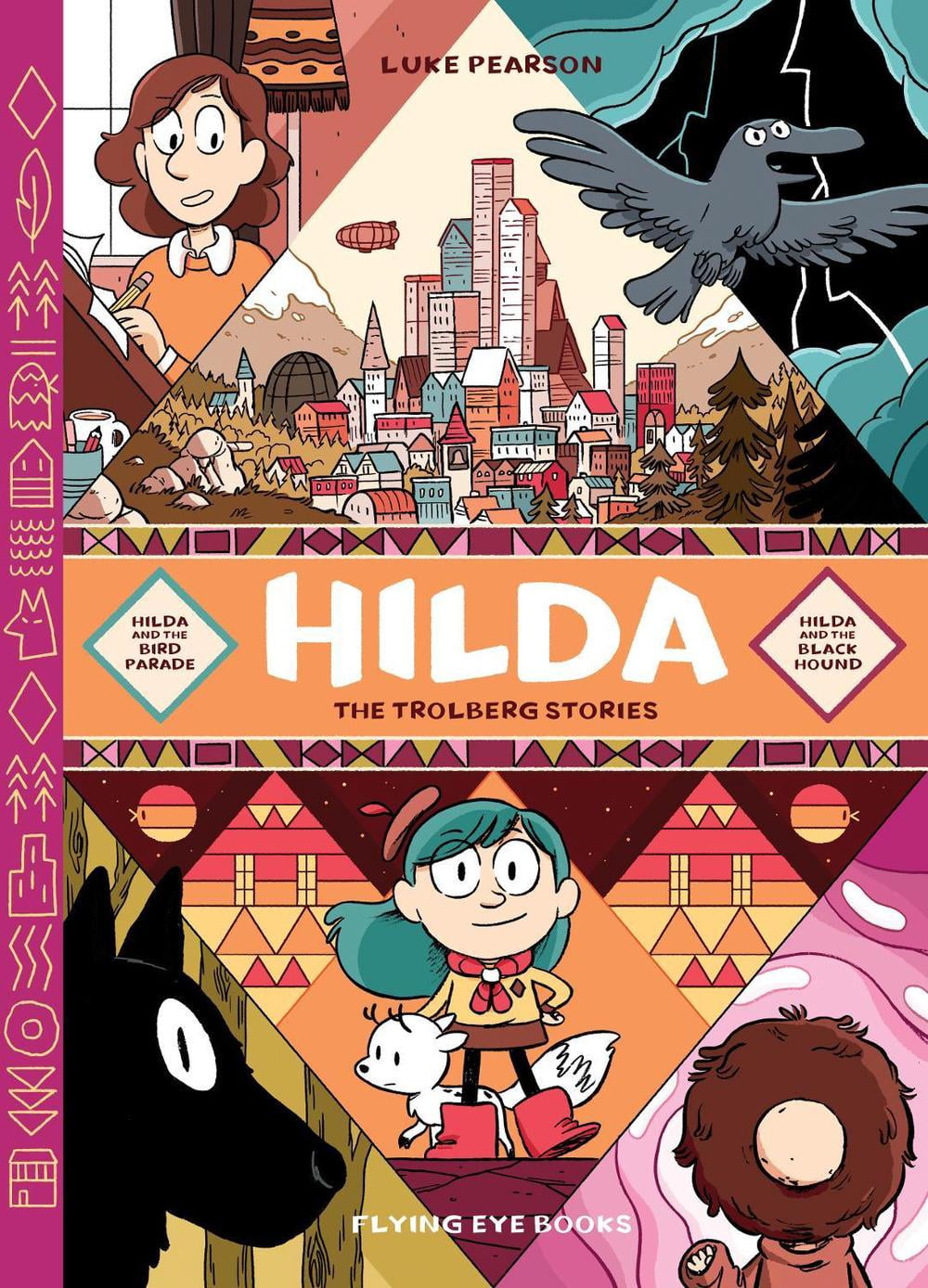 Hildafolk: Hilda: The Trolberg Stories: Hilda and the Bird Parade / Hilda and the Black Hound (Hardcover)
