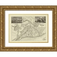 thumbnail image 1 of Hildburghausen 18x14 Gold Ornate Wood Framed with Double Matting Museum Art Print Titled - Mainz Germany - Hildburghausen 1849, 1 of 4