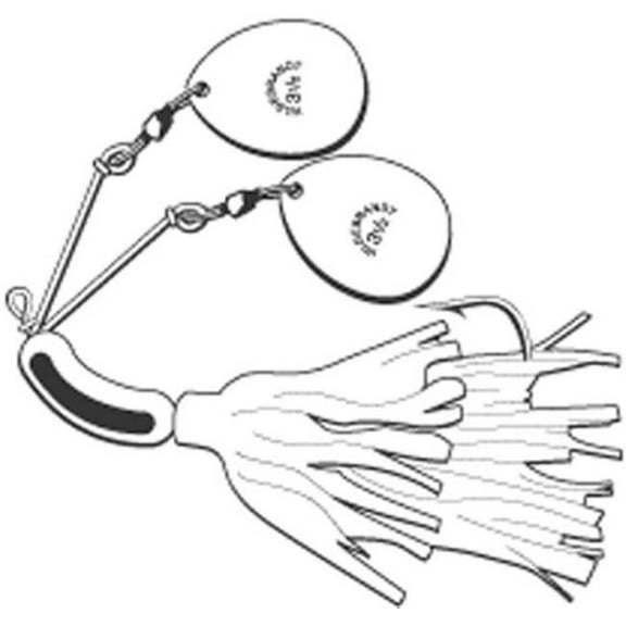 Hildebrandt 102G-W 0.25 oz White & Gold Nugget