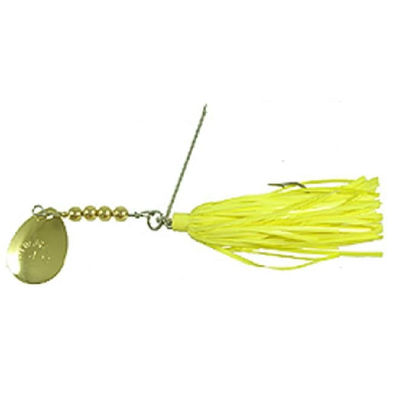 Hildebrandt 4SSG-YL Snagless Sally 1/3oz Gold/Yellow Fishing Jig Freshwater Lure