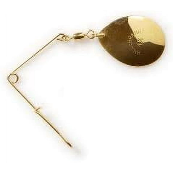 Hildebrandt Jig Spinner, Colorado Blade, Gold, #2, 1 1/4in, 2 Pack