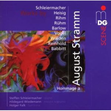 Hildegard Wiedemann - Hommage a August Stramm - Music & Performance - CD