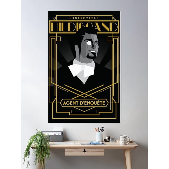 Hildibrand | Ffxiv Poster Wall Art, Modern Wall Decor For Living Room Bedroom, 24x36 UNFRAMED