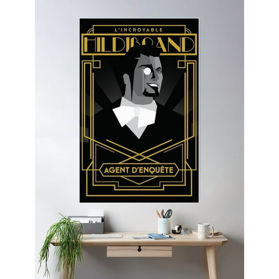 Hildibrand | Ffxiv Poster Wall Art, Modern Wall Decor For Living Room Bedroom, 8x12 UNFRAMED