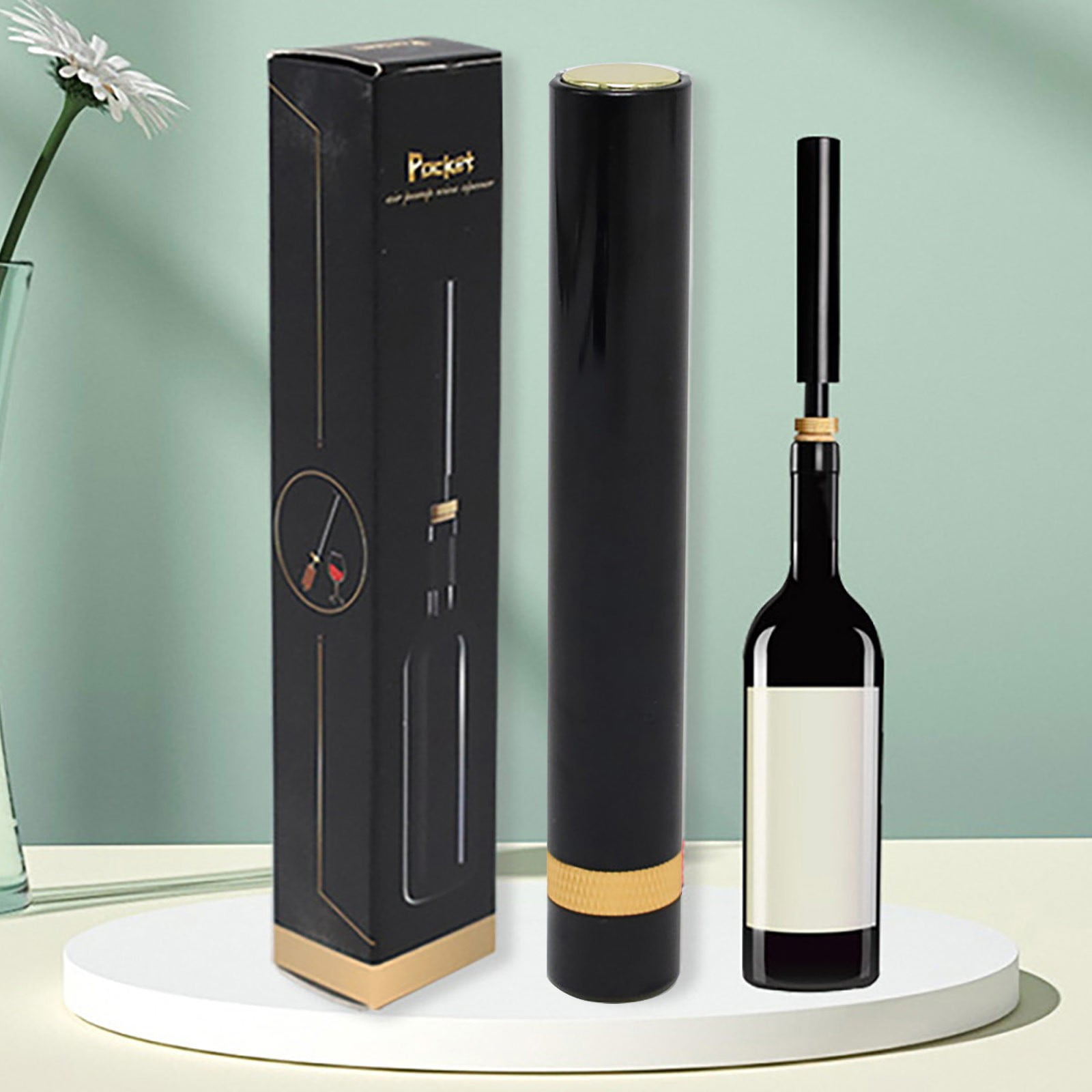 Hilehuti Bottle&Can Openers,Innovative Needle Air Pressure Stylish Wine