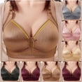 thumbnail image 1 of Hilenly Bras for Women No Underwire Adjustable Strap Push Up Bras Comfortable No Pad Everyday Bras, 1 of 3