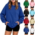 thumbnail image 1 of Hilenly Oversized Hoodies for Women Long Sleeve Hooded Sweatshirt Loose Fit Y2k Hoodie, 1 of 8