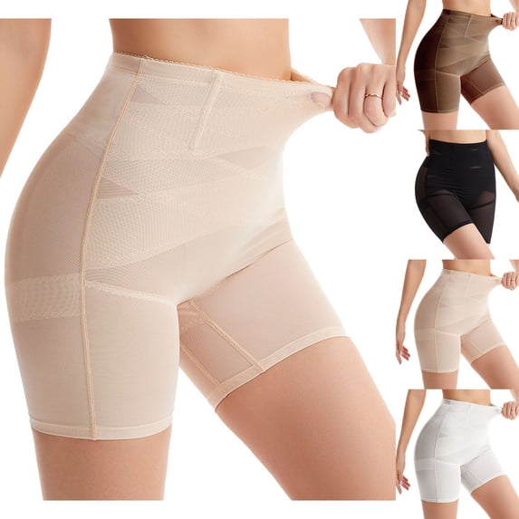 Hilenly Shapewear Tummy Control Shorts High Waisted Shapewear Underwear Body Shaper Butt Lifting Shorts Under Dresses