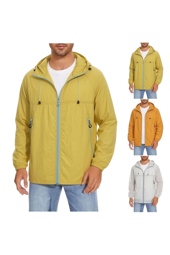 UPF 50+ Sun Protection Jackets for Women and Men Lightweight Zip Up Athletic Jacket Long Sleeve Hiking Fishing Cycling Outdoor Hoodie Shirts with Zip Pockets