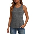 thumbnail image 1 of Hilenly Women's Workout Tops Athletic Mesh Racerback Tank Tops Sleeveless Loose Fit Yoga Running Gym Shirts, 1 of 9