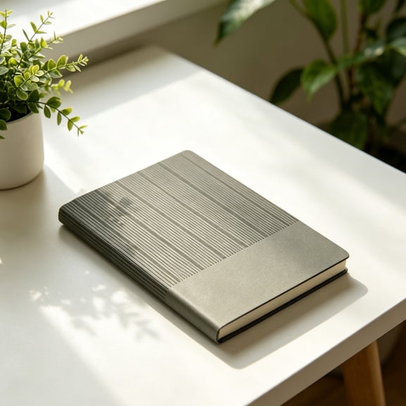 Hilingoto A5 Notebook Box Set, Business Notebook for Schol & Activity, Thick Paper Hardcover Notebook for Work and Study, Perfect for Gifting, Green