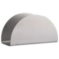 thumbnail image 1 of Hilingoto Christmas clearance Hotel restaurant stainless steel countertop paper towel holder semicircular silver, Shelves Stainless steel, Silver, 1 of 8