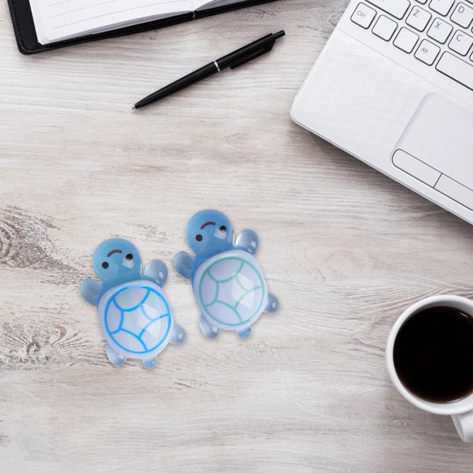 Lingo Turtle Hilingoto Clearance! 2Pcs Turtles Tiny Resin Turtles Figurines to Hide ...