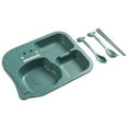 thumbnail image 1 of Hilingoto Clearance Baby Dinosaur Tableware, 4Pcs/Set Wheat Kids Dinnerware Set Children Dishes Food Plate Spoon Fork Set Dishware Tableware Dishwasher Kids Mealtime Christmas Clearance, 1 of 3