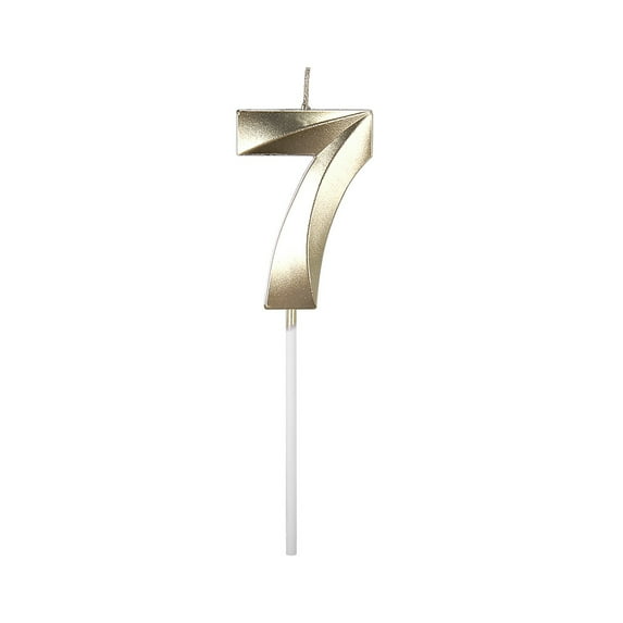 Hilingoto Clearance! Birthday Candles, Birthday Candles Extended Big Number Candle Multicolor 3D Design Cake Topper Decoration for Any Celebration, 1 Number Birthday Candle