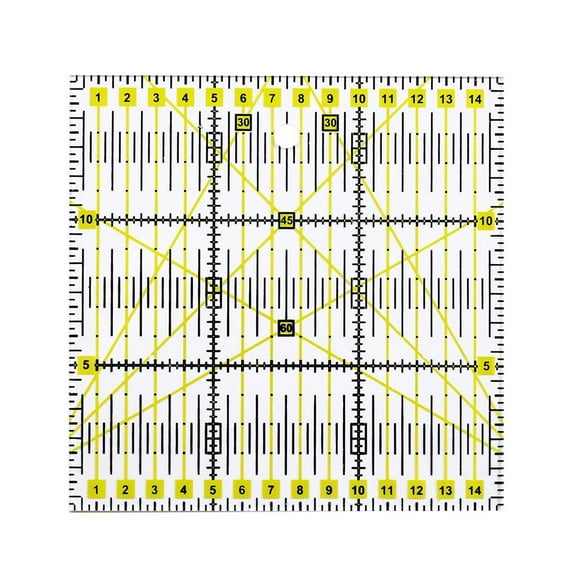 Hilingoto Clearance! Sewing Ruler, Sewing Quilting Craft Diy Ruler Patchwork Transparent Tailor Cutting Tools Home Diy, 1 Ruler